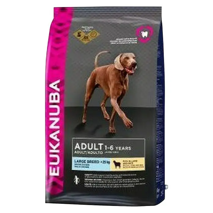 Eukanuba Hondenvoer Adult Large Breed - 1 jaar - 6 jaar, 12 kg - Vooraanzicht