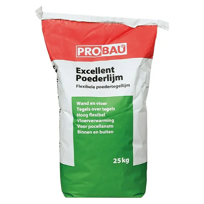 Probau Tegellijm EXCELLENT 25 kg - 25 kg - Vooraanzicht