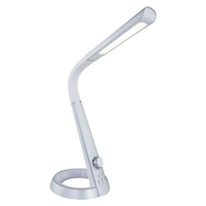 Globo Stolna LED svjetiljka - 8 W, D x Š x V: 34,3 x 18,3 x 64 cm, Srebrne boje, Hladna bijela - Pogled s desne strane