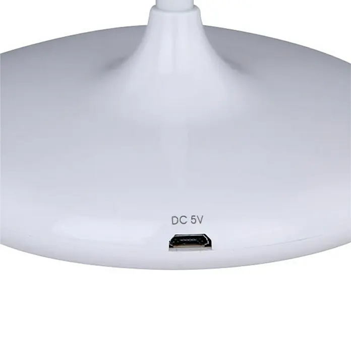 Globo LED-Tischleuchte Pia - 5 W, L x B x H: 40 x 12,5 x 49 cm, Weiß, Neutralweiß - Detailaufnahme