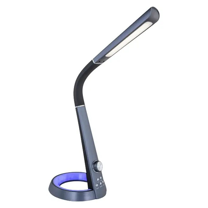 Globo LED-Tischleuchte Mitti - 8 W, L x B x H: 34,3 x 18,3 x 64 cm, Schwarz, Kaltweiß - Rechte Seitenansicht