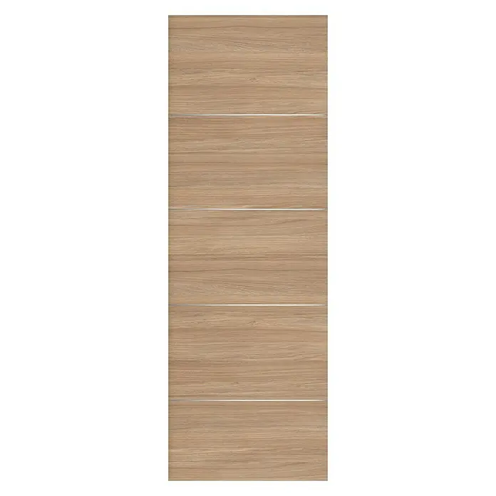 Carpelino Roble Urban 400AL - 92,5 x 203 cm, Roble claro, MDF - Vista frontal