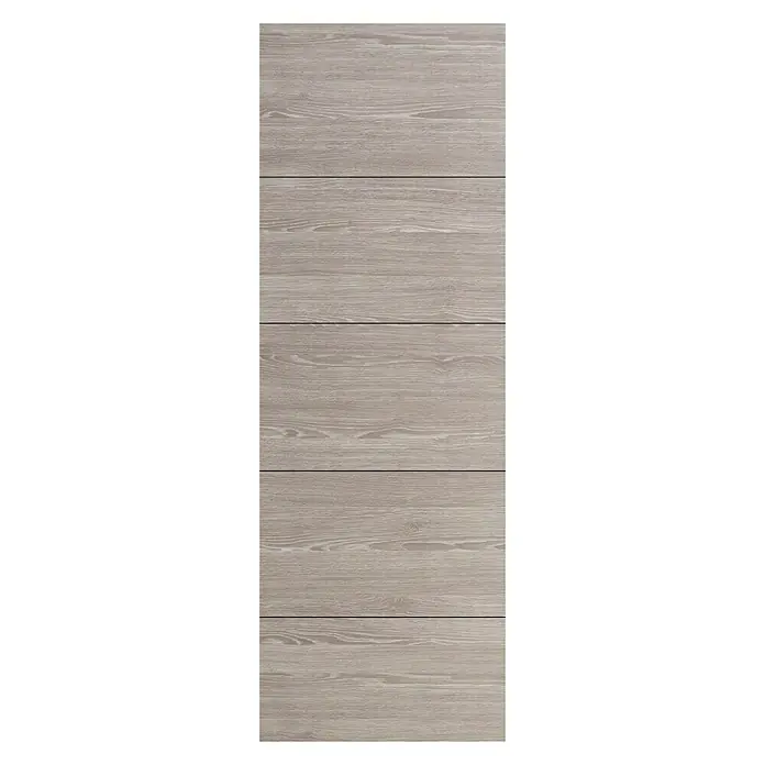 Carpelino Roble Finlandés 400 - 92,5 x 203 cm, Roble oscuro, MDF - Vista frontal