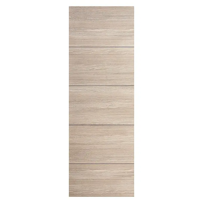 Carpelino Roble Gris 400 - 82,5 x 203 cm, Roble Gris, MDF - Vista frontal