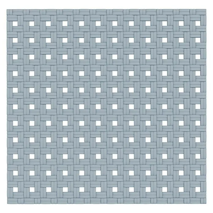 Podloga za tuš kabinu Basky - 55 x 54 cm, PVC, Srebrne boje - Pogled odozgo