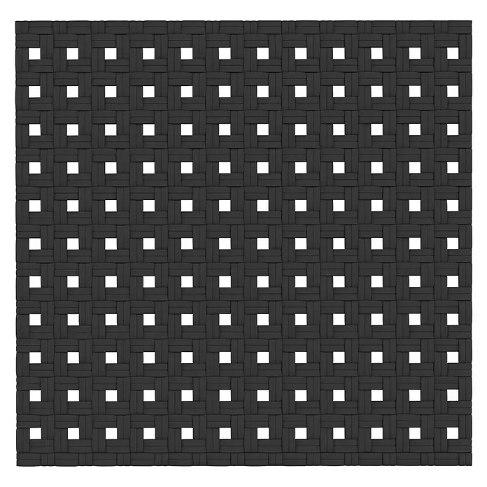 Diaqua Duscheinlage Basky - 55 x 54 cm, PVC, Schwarz - Ansicht von oben