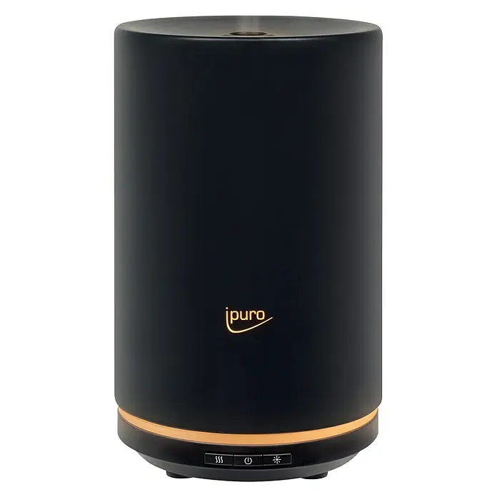 Ipuro Air Sonic Elektrischer Diffuser Elegance - Schwarz, Matt - Vorderansicht
