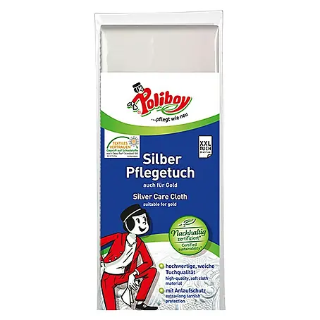 Poliboy  Pflege- & Poliertuch Silber