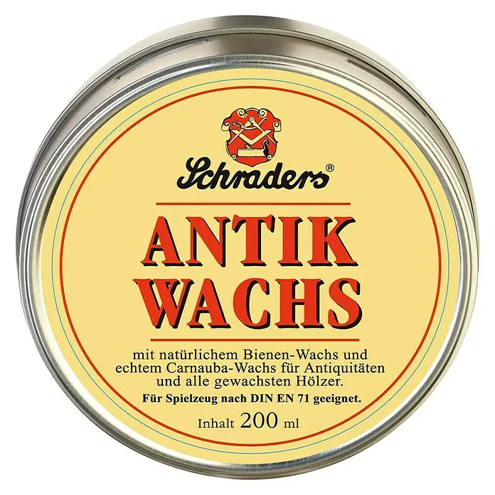 Antikwachs Schradero - 200 ml, Dose - Vorderansicht