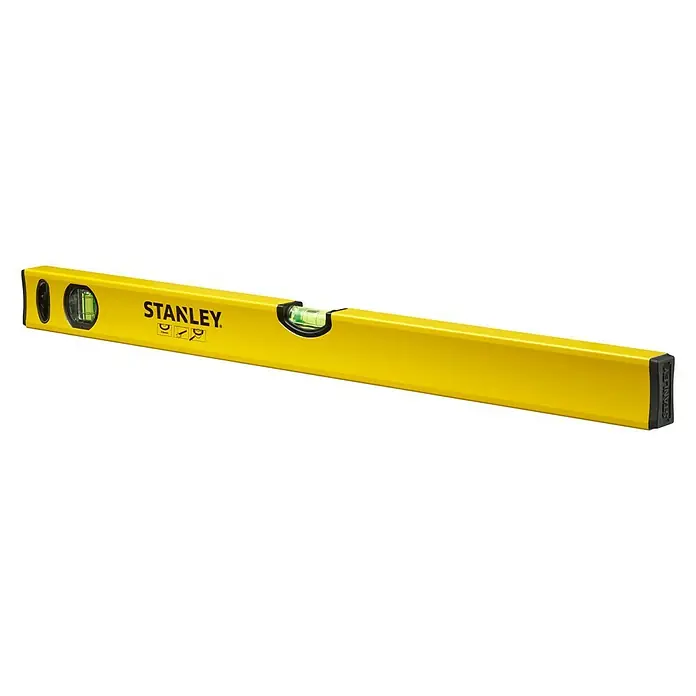 Stanley Nivel de burbuja STHT1-43103 - Largo: 60 mm, Número de niveles de burbuja: 2 ud. - Vista de perfil izquierdo