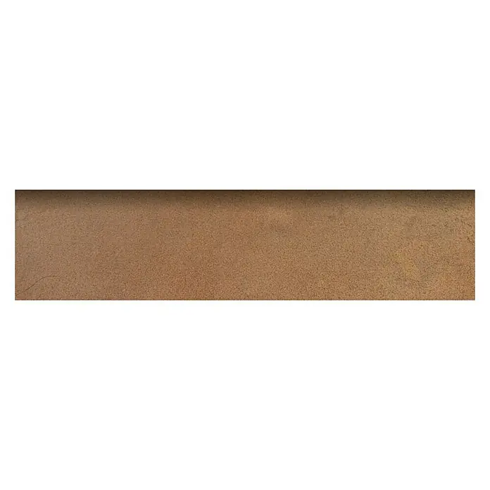 Zócalo cerámico Aguaviva - 8 x 33 cm, Teja - Vista descendente