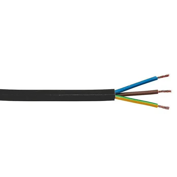 Kabel po dužnom metru - H05VV-F3G1,5, Crne boje - Detaljan prikaz