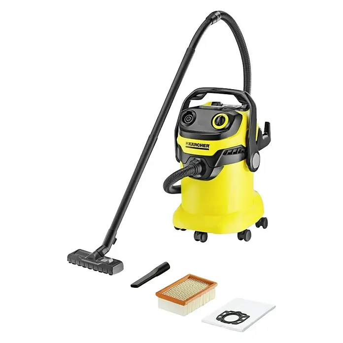 Kärcher Usisivač za mokro i suho usisavanje WD 5 - 1.100 W, 25 l - Dijagonalni pogled
