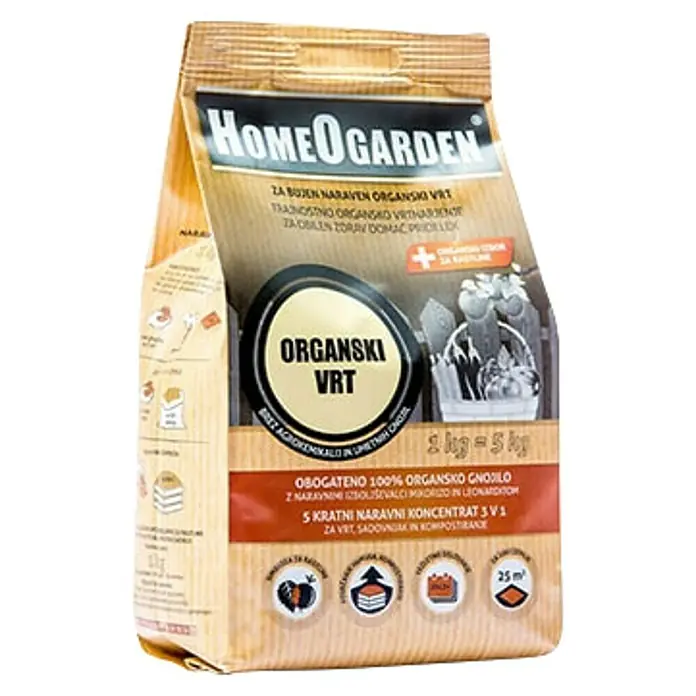 HomeOgarden Vrtno gnojivo - 1 kg, Sadržaj je dovoljan za: 25 m² - Dijagonalni pogled