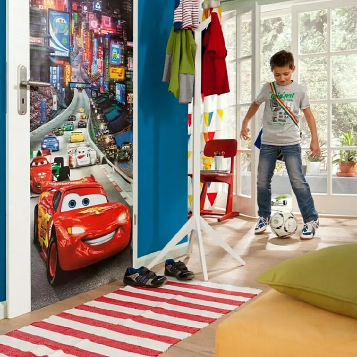 Komar Foto tapeta Cars Tokio - 1 -dij., Š x V: 73 x 202 cm, Papir - Živopisni prikaz