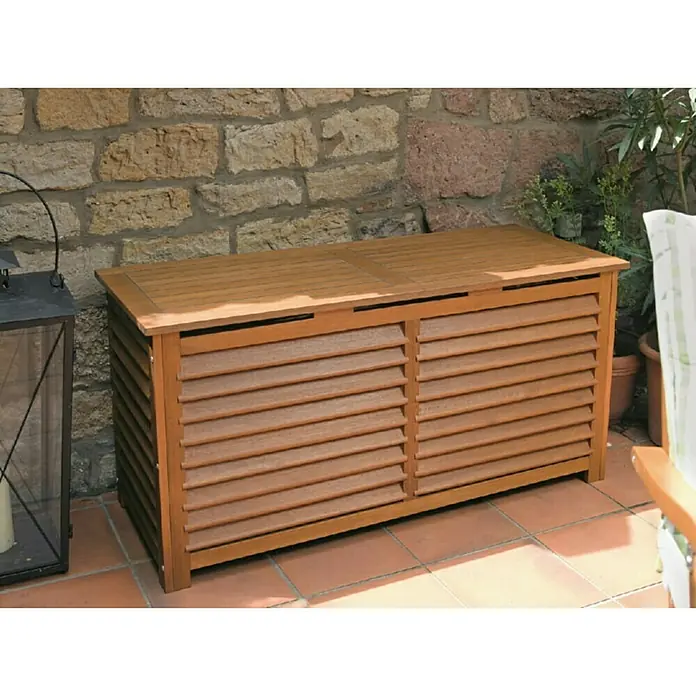 Sunfun Diana Vrtna kutija za pohranu - Smeđe boje, 127 x 51 x 62 cm, Drvo - Živopisni prikaz