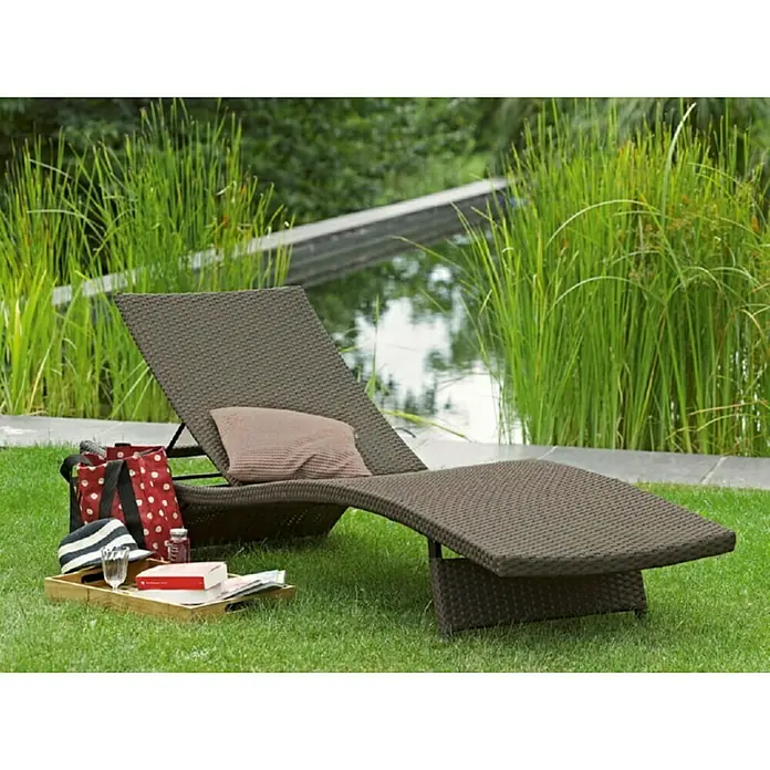 Sunfun Ležaljka Merle - D x Š: 200,5 x 81 cm - Živopisni prikaz
