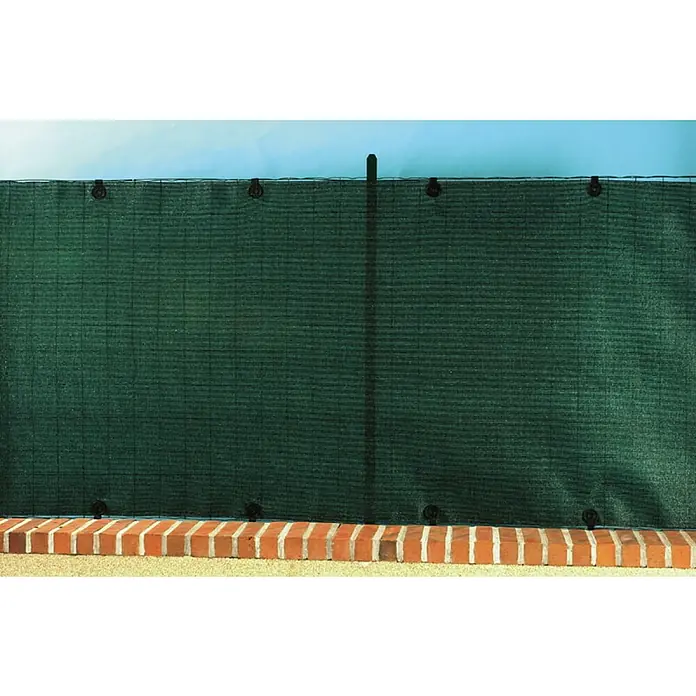Zaštita od pogleda Totaltex - Zelene boje, D x V: 10 x 2 m - Živopisni prikaz