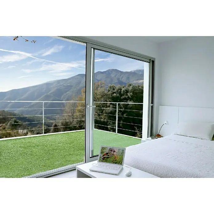 Nortene Umjetna trava - D x Š x V: 5 m x 1 m x 7 mm, Zelene boje - Živopisni prikaz