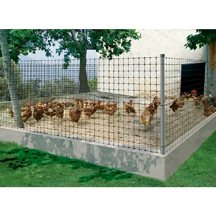 Nortene Mrežasta ograda Avinet 36 - Š x V: 10 x 1 m, Sive boje - Živopisni prikaz