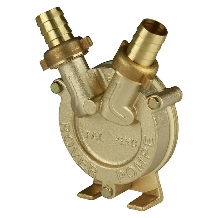 Rover Pompe Pumpa za pretakanje tekućina DRIII 25 - Maksimalni protok: 2.500 l/h, Maksimalna visina potiska: 24 m - Dijagonalni pogled
