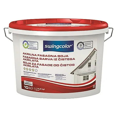 swingcolor  Boja za fasade od čistog akrila