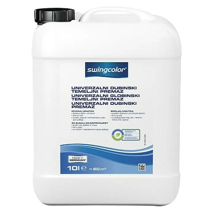 swingcolor Univerzalni temeljni premaz - Bezbojno, 10 l - Pogled sprijeda
