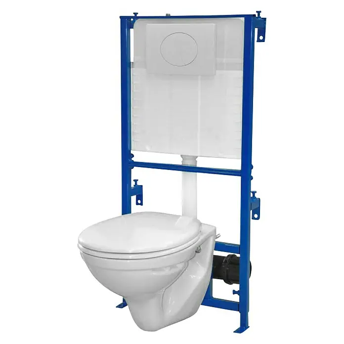 Set za učvršćivanje za WC Ideal - D x Š x V: 15 x 52 x 124 cm - Dijagonalni pogled