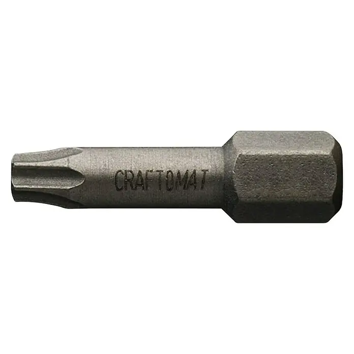 Craftomat Bit nastavak za lim/metal - TX 25, Premazano dijamantom - Pogled s lijeve strane