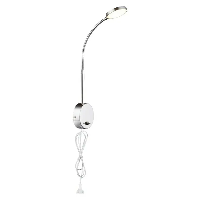 Globo Zidna LED svjetiljka - 6 W, D x Š x V: 30 x 9 x 51 cm, Prozirno, Topla bijela - Dijagonalni pogled