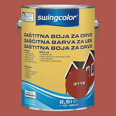 swingcolor  Boja za zaštitu drveta
