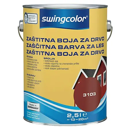 swingcolor  Boja za zaštitu drveta