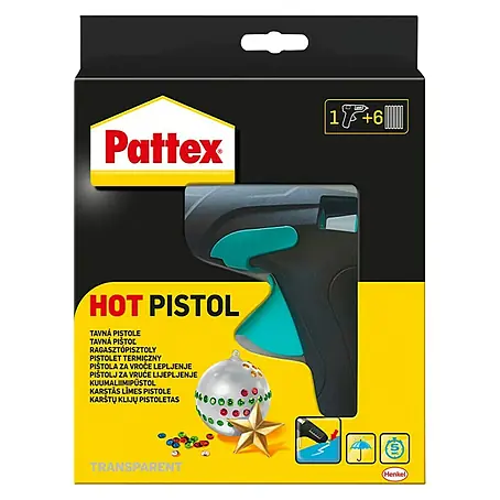 Pattex  Set pištolj za vruće lijepljenje i patrone Hot Melt Set