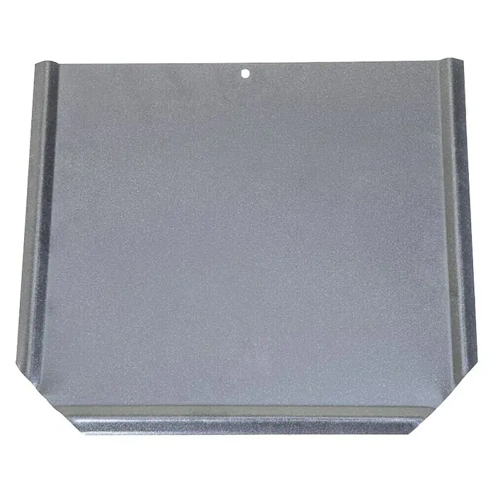 Metalni podložak za kamin PL1 - D x Š: 30 x 35 cm, Čelik - Pogled sprijeda