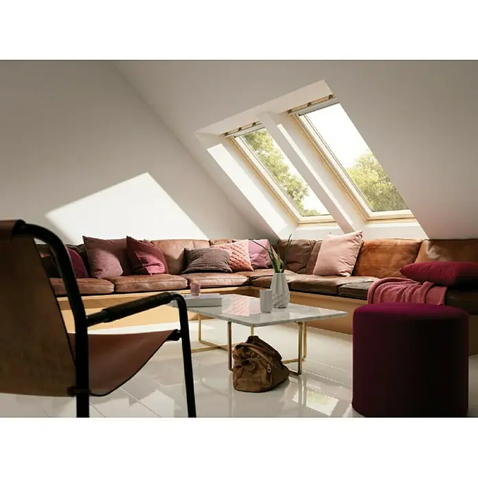 Velux Zaokretni prozor SAFETY PLUS GGL FK06 3070 - 66 cm x 118 mm - Živopisni prikaz