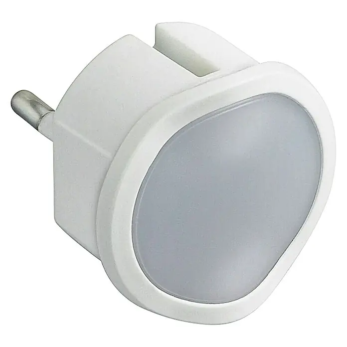 Legrand Linterna LED enchufable - Largo: 2 cm, Blanco neutro - Vista angular