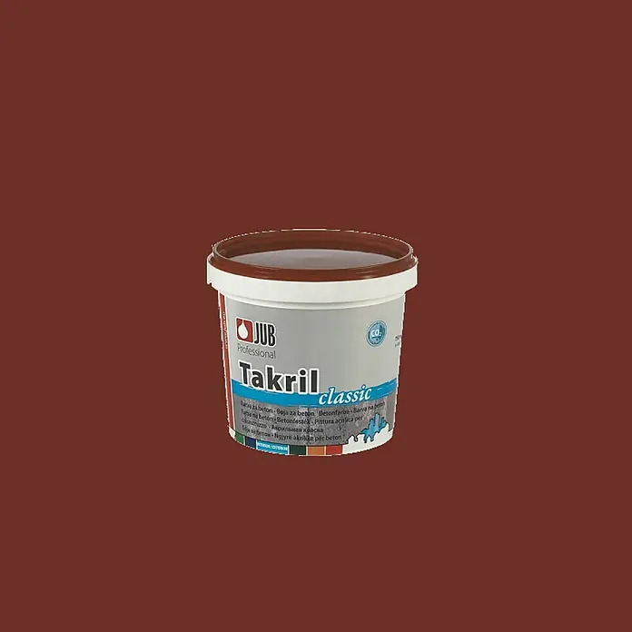 Jub Boja za beton - Crvene boje, 750 ml, Mat - Pogled sprijeda