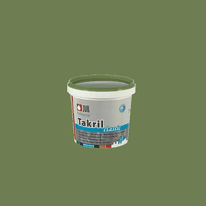 Jub Boja za beton Takril - Zelene boje, Mat, Sadržaj: 750 ml - Pogled sprijeda