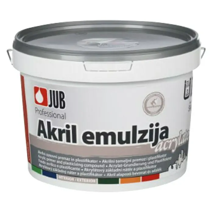 Jub Akrilni temeljni premaz - 5 kg - Pogled sprijeda