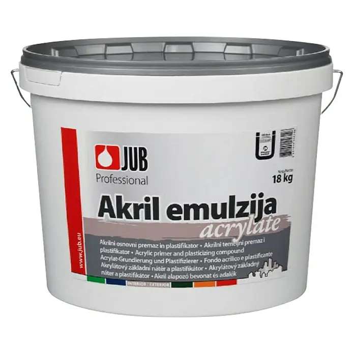 Jub Akrilni temeljni premaz - 18 kg - Pogled sprijeda