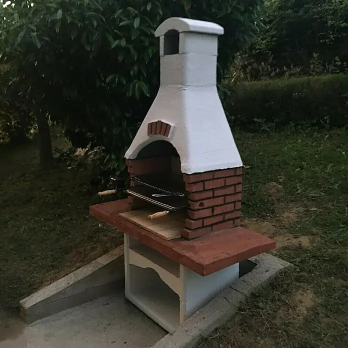 Kamin za roštiljanje Gast - Dimenzija ložišta: 65 x 41 cm - Živopisni prikaz