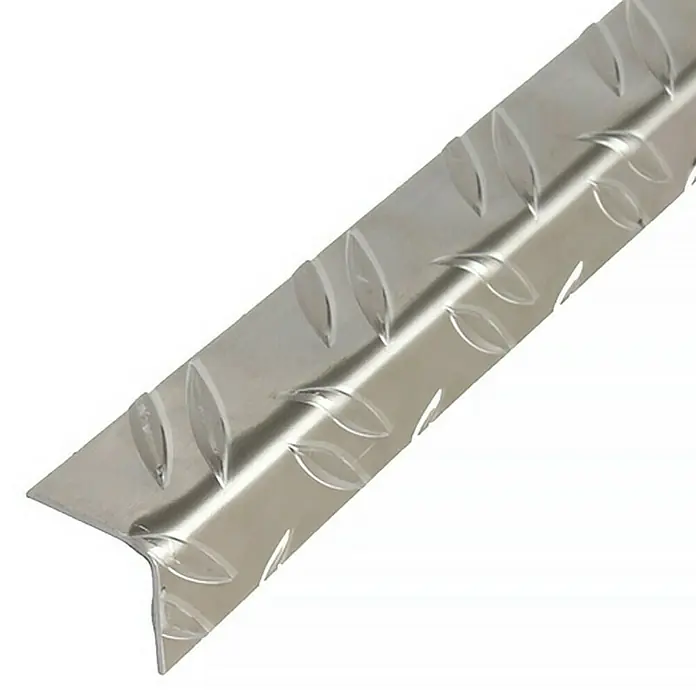 Kantoflex Aluminijski rebrasti profil - D x Š x V: 2.000 x 23,5 x 23,5 mm, Aluminij - Detaljan prikaz