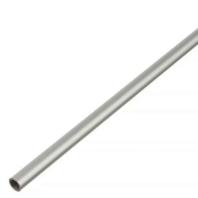 Stabilit Okrugla cijev - Ø x D: 15 x 1.000 mm, Aluminij, Čelik sive boje, Eloksirano - Detaljan prikaz