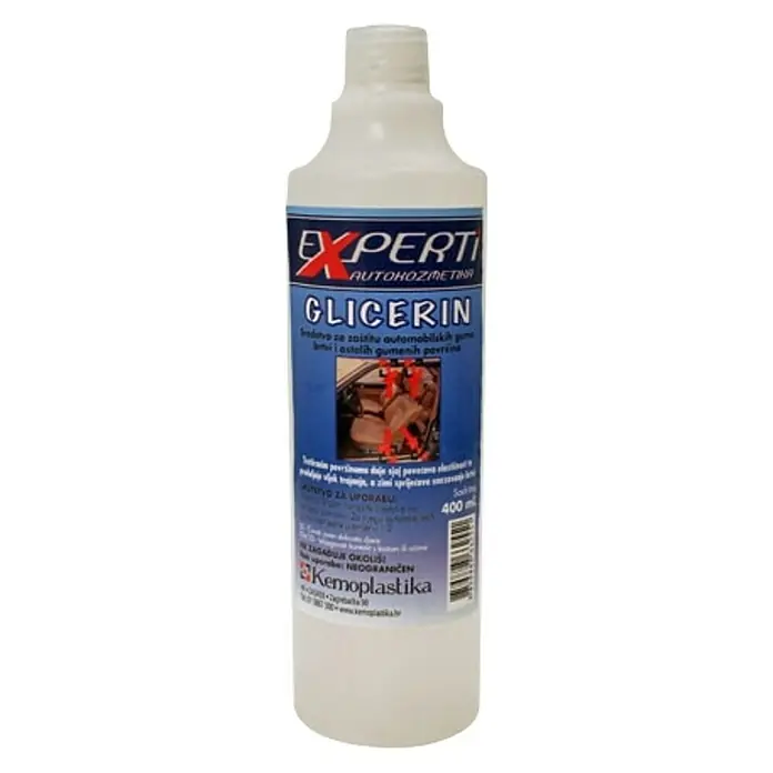 Kemoplastika Sredstvo za njegu guma Experti Glicerin - 400 ml - Pogled sprijeda