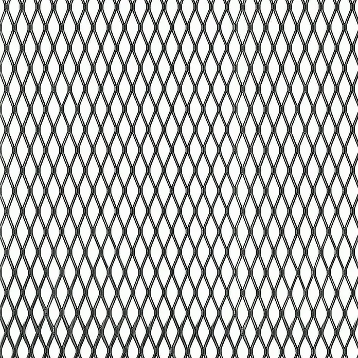 GAH Alberts Chapa de metal expandido - 500 x 250 x 1 mm, Acero, Anodizado - Primer plano