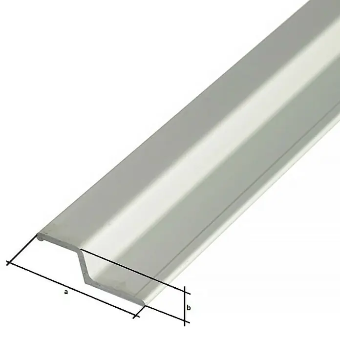 Stabilit Z profil - D x Š x V: 2.000 x 40 x 13 mm, Aluminij - Detaljan prikaz