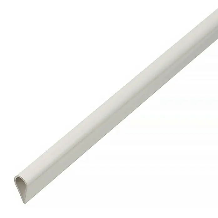 Kantoflex Stezni profil - D x V: 2.000 x 15 mm, Debljina: 0,9 mm, PVC, Bijele boje - Detaljan prikaz