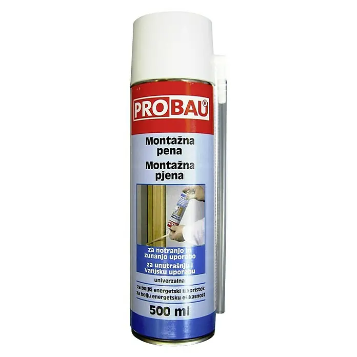 Probau PU ljepljiva pjena - 500 ml - Pogled sprijeda