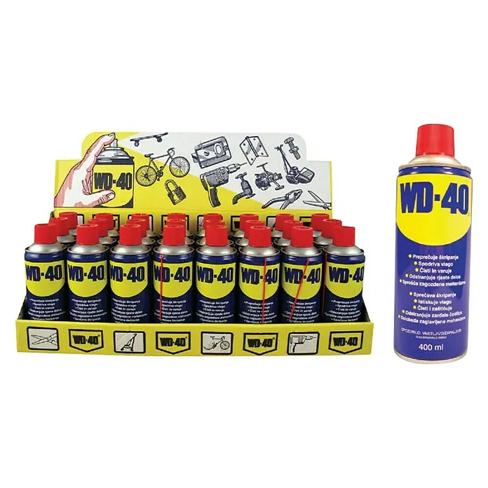 WD-40 Sprej za podmazivanje - 400 ml - Pogled sprijeda