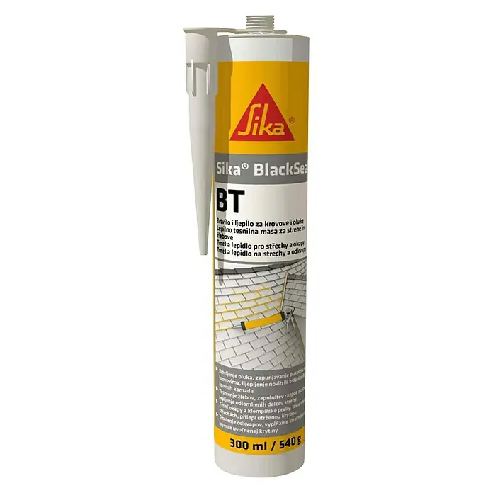 Sika Masa za brtvljenje BlackSeal-BT - 300 ml - Pogled sprijeda